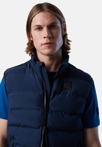 North Sails Bodywarmer 'North Tech' in Blauw