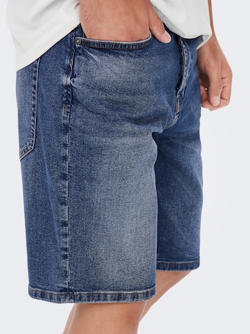 Only & Sons Regular Jeans in Blue