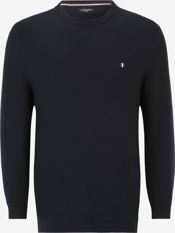 Jack & Jones Plus Pullover 'ROY' i blå: forside