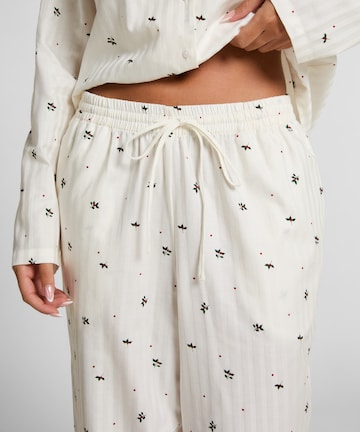 Hunkemöller Pajama pants in White