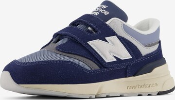 Baskets '997R HOOK & LOOP' new balance en bleu : devant