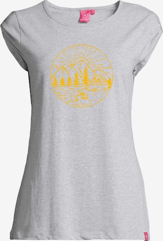 T-shirt salzhaut en gris : devant