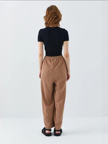MixRay Baggy Trousers in Beige