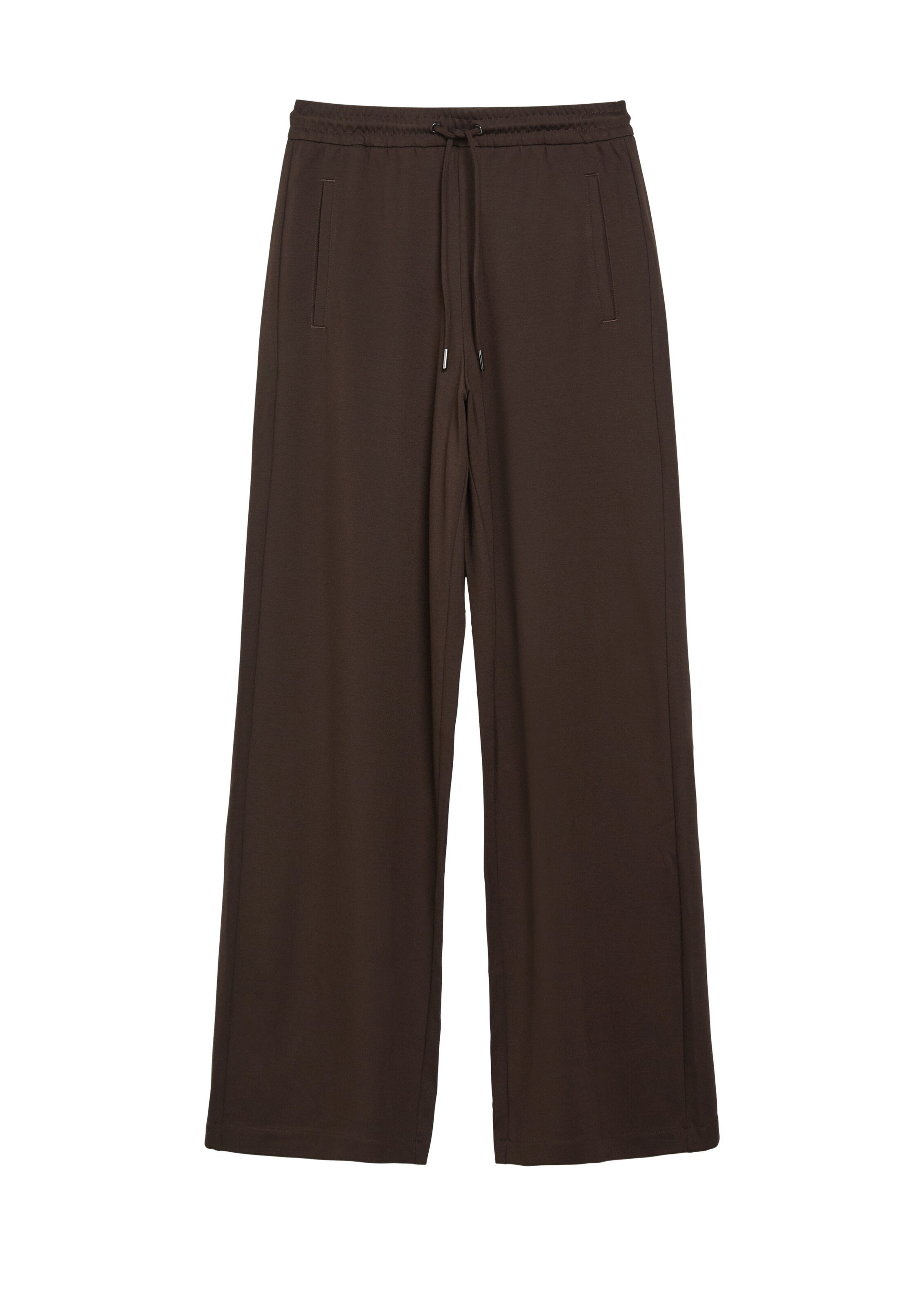 s.Oliver Wide leg Trousers in Brown: front