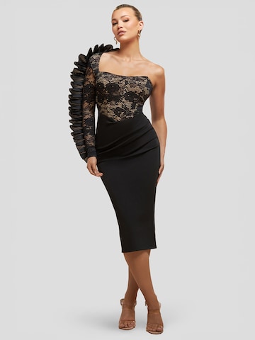 GODDIVA Avondjurk in Zwart