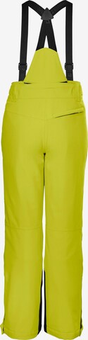 KILLTEC Regular Workout Pants 'KSW 79' in Yellow