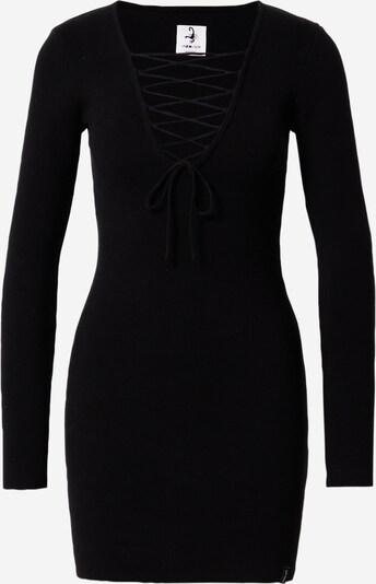 VIERVIER Πλεκτό φόρεμα 'Hedi' σε μαύρο, Άποψη προϊόντος