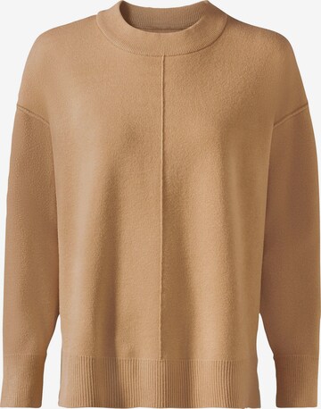 Pull-over heine en marron : devant