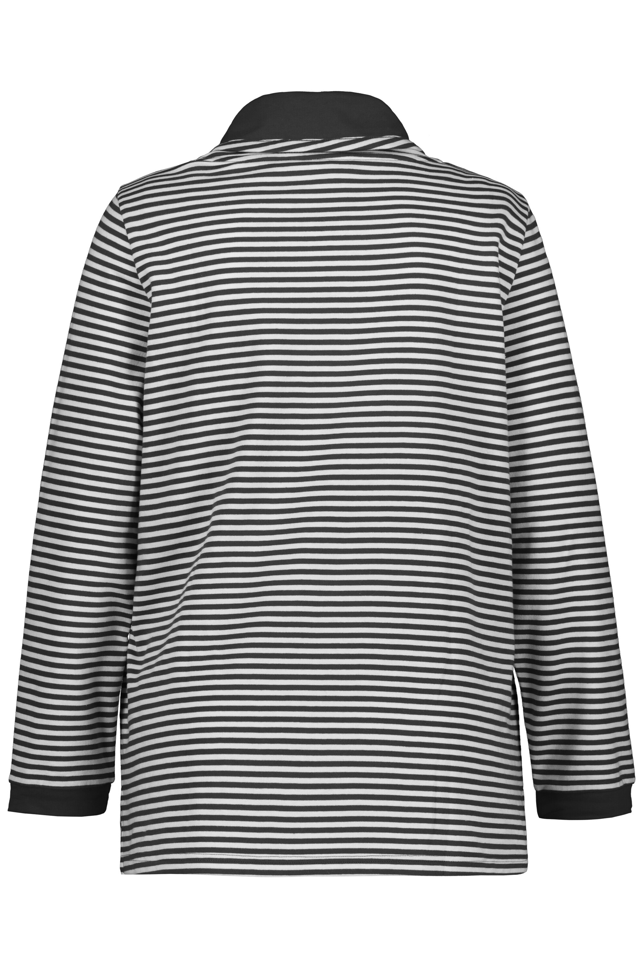 Ulla Popken Sweatshirt in Zwart