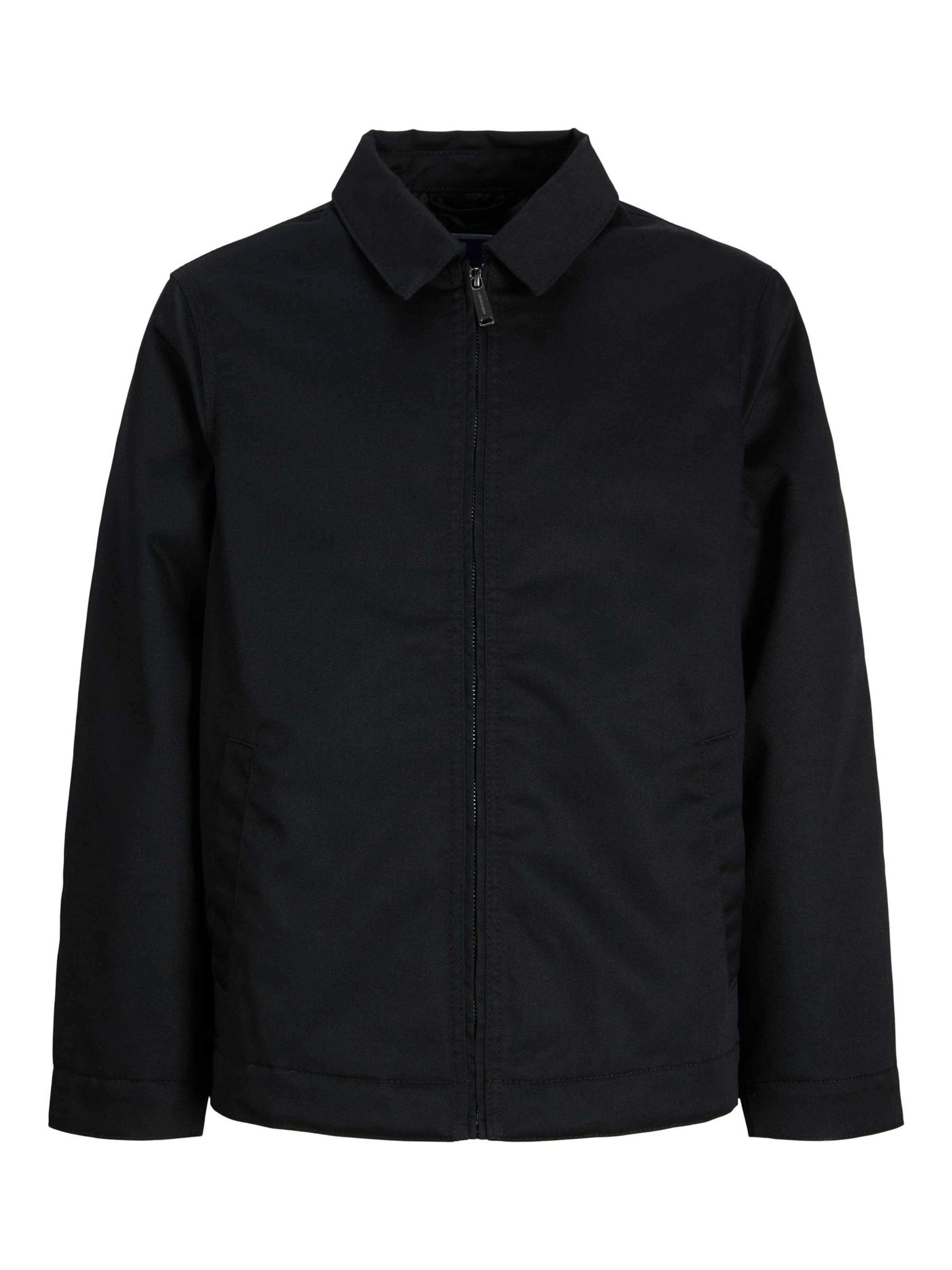 Jack & Jones Junior Between-Season Jacket 'JJECOLTON' in Black: front