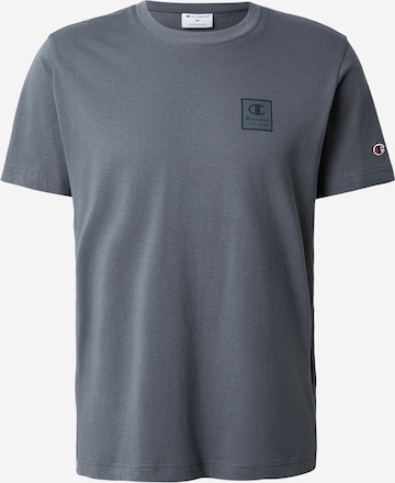 Champion Authentic Athletic Apparel Tričko – šedá: přední strana