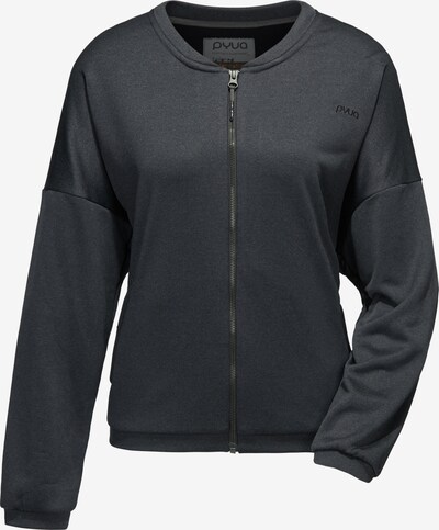 PYUA Sweatjacke 'Brick' in grau, Produktansicht