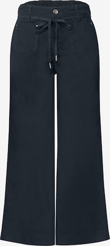 STREET ONE Regular Pants in Blue: front