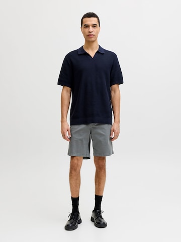 JACK & JONES - Loosefit Pantalón chino en gris: frente