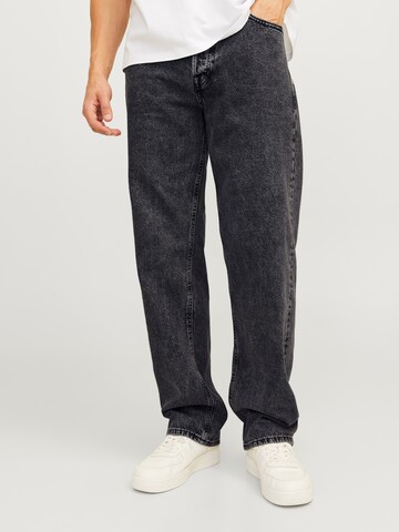 JACK & JONES Normální Džíny 'JJIEDDIE JJORIGINAL' – černá: přední strana
