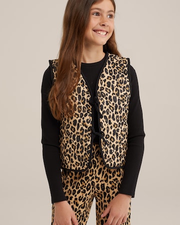 WE Fashion Weste in Beige: Vorderseite