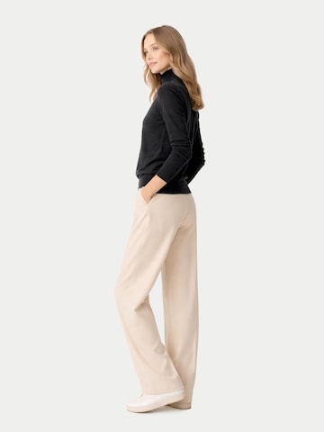 GOBI Cashmere - Jersey 'Women's Essential Cashmere Mock Neck Sweater' en gris