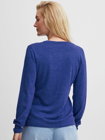 PULZ Jeans Knit cardigan 'SARA' in Blue