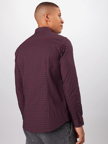 TOM TAILOR Regular Fit Hemd in Rot