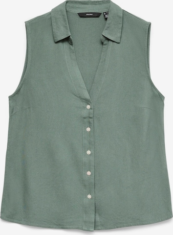 VERO MODA Blouse 'VMMYMILO' in Green: front