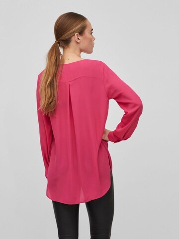 VILA Bluse in Pink