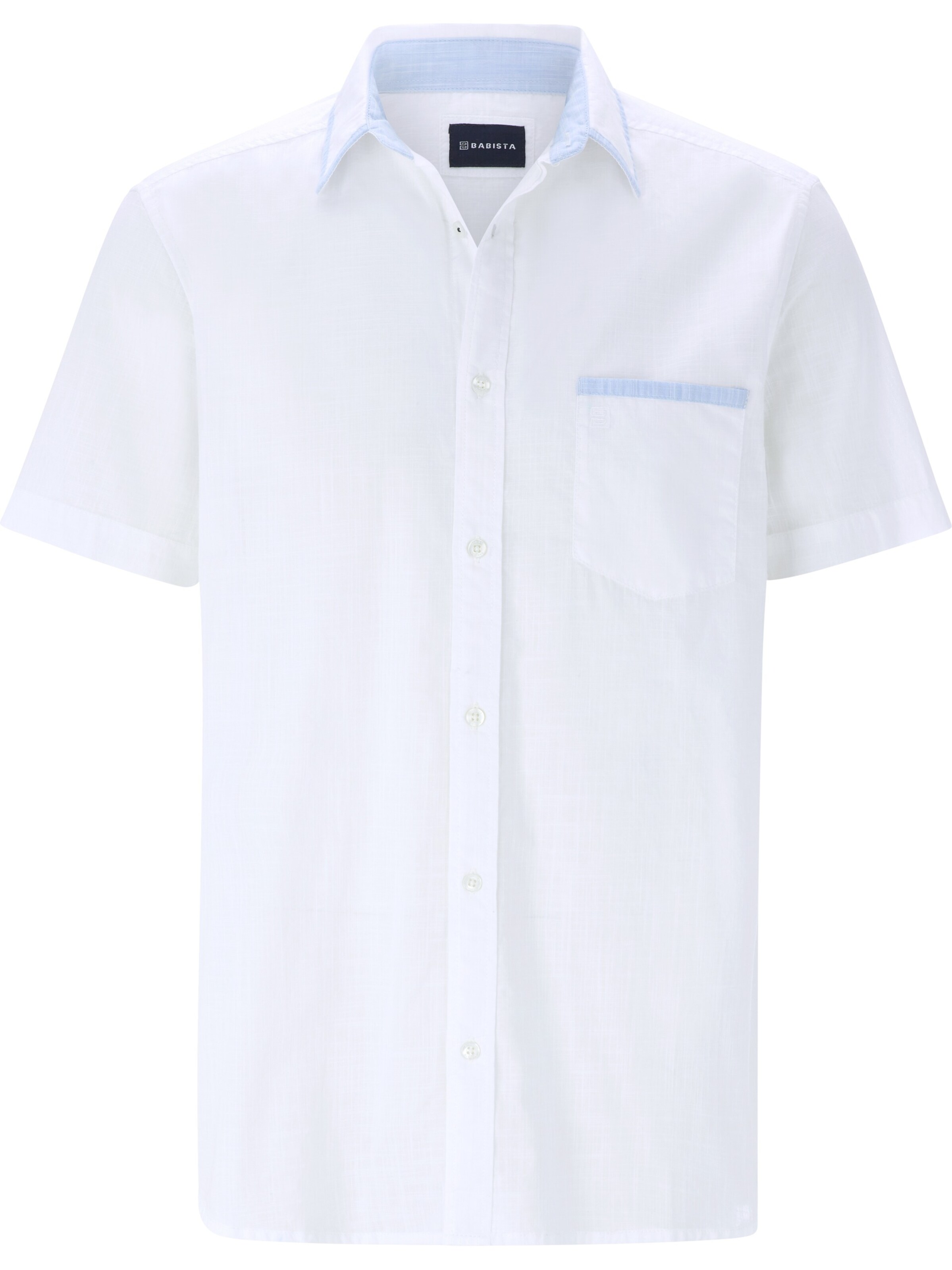 BABISTA Regular fit Button Up Shirt ' Tharin ' in Blue: front