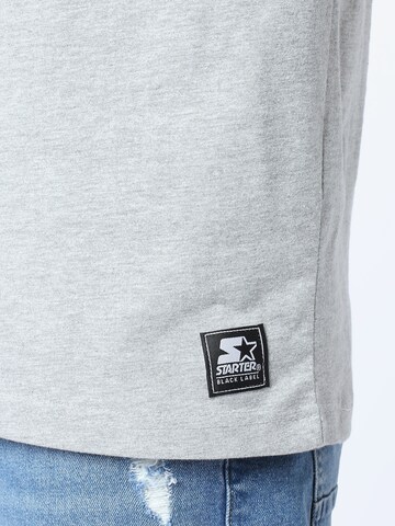 T-Shirt 'Chrome Court' Starter Black Label en gris