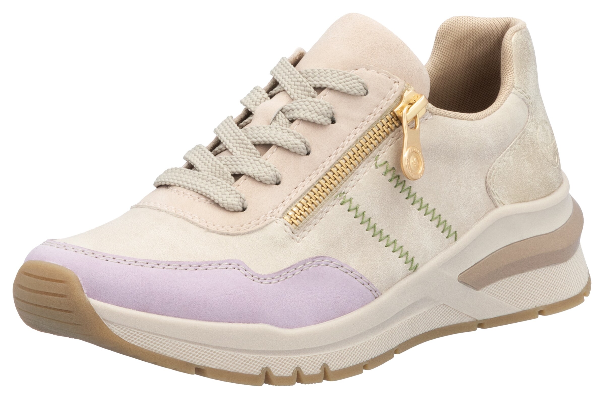Rieker Sneakers in Beige: front