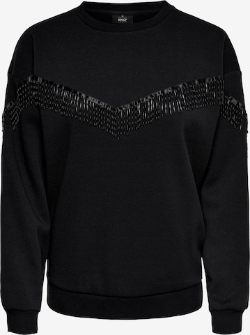 ONLY Sweatshirt 'Maike' in Black: front