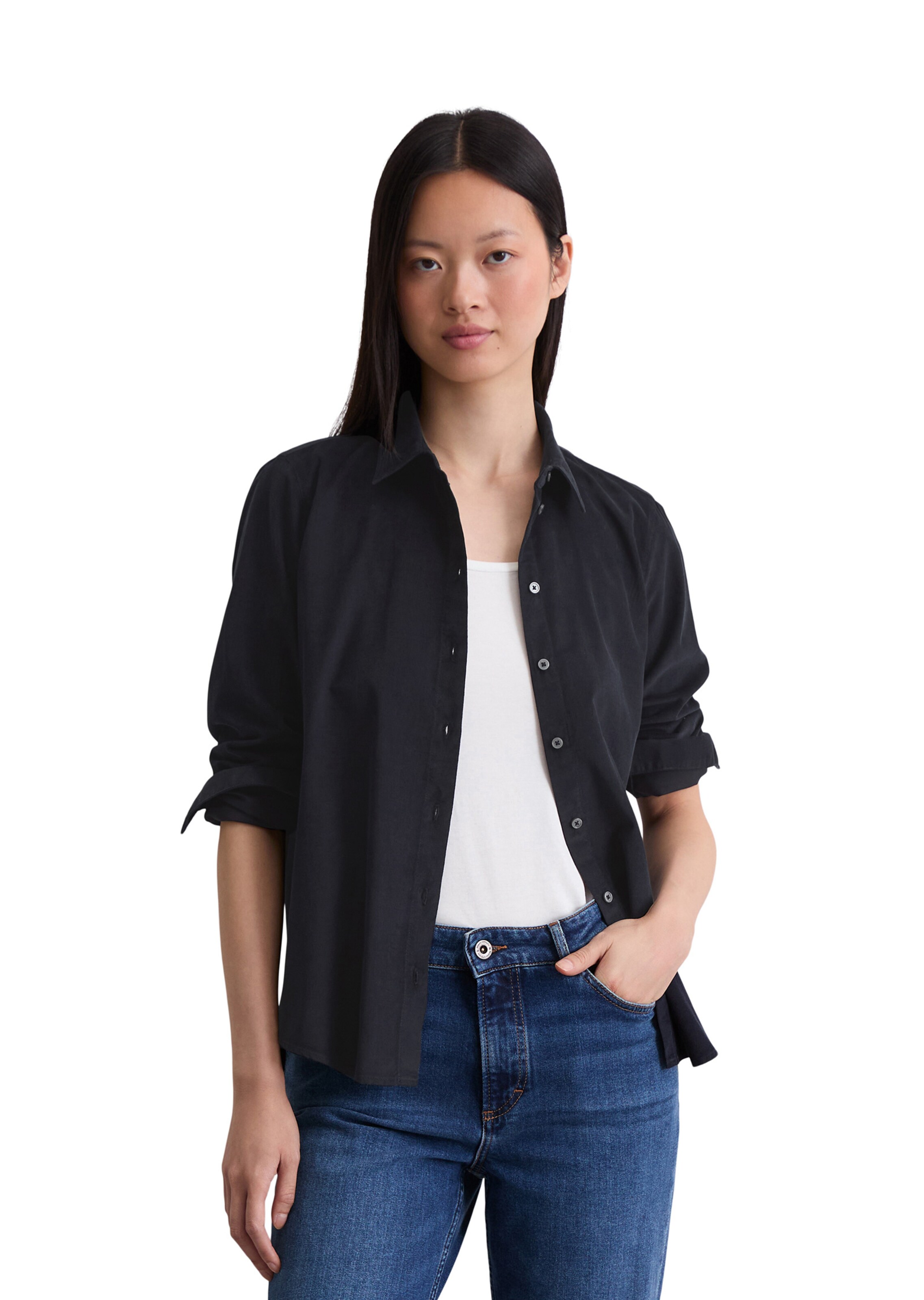 Marc O'Polo Blouse in Blue: front