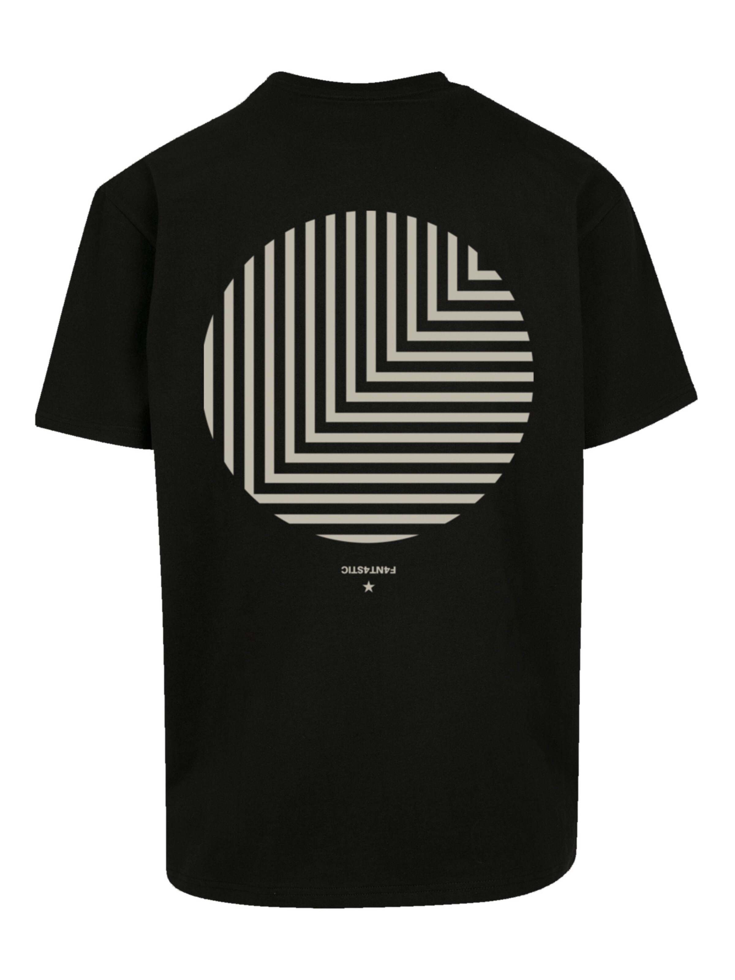 F4NT4STIC Shirt 'Geometrics ' in Black