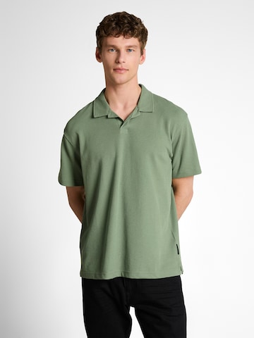 TOM TAILOR DENIM Shirt in Green: front