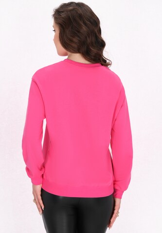 Sweat-shirt 'Fashion Look' faina en rose