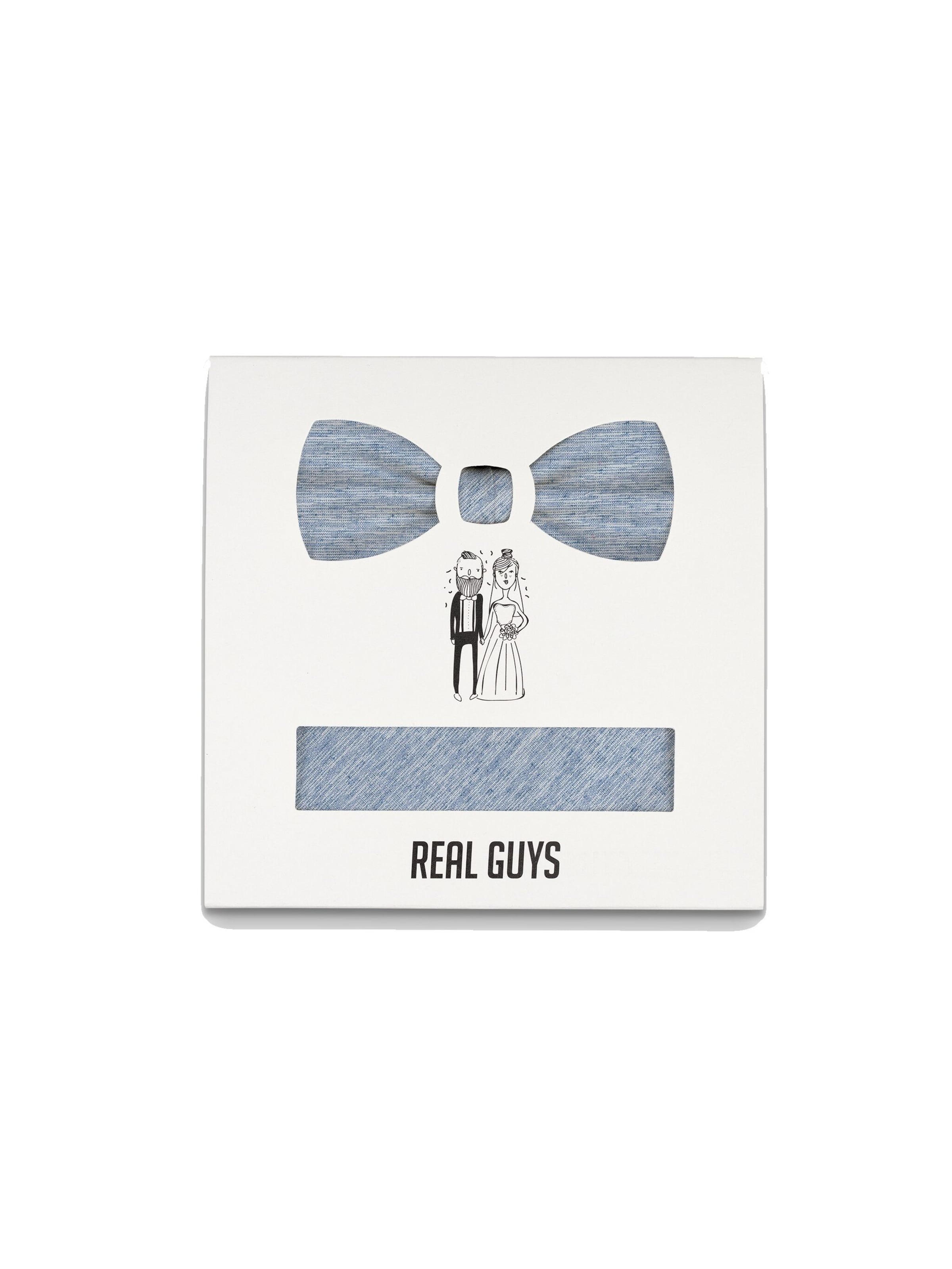 Real Guys Bow Tie in Blue