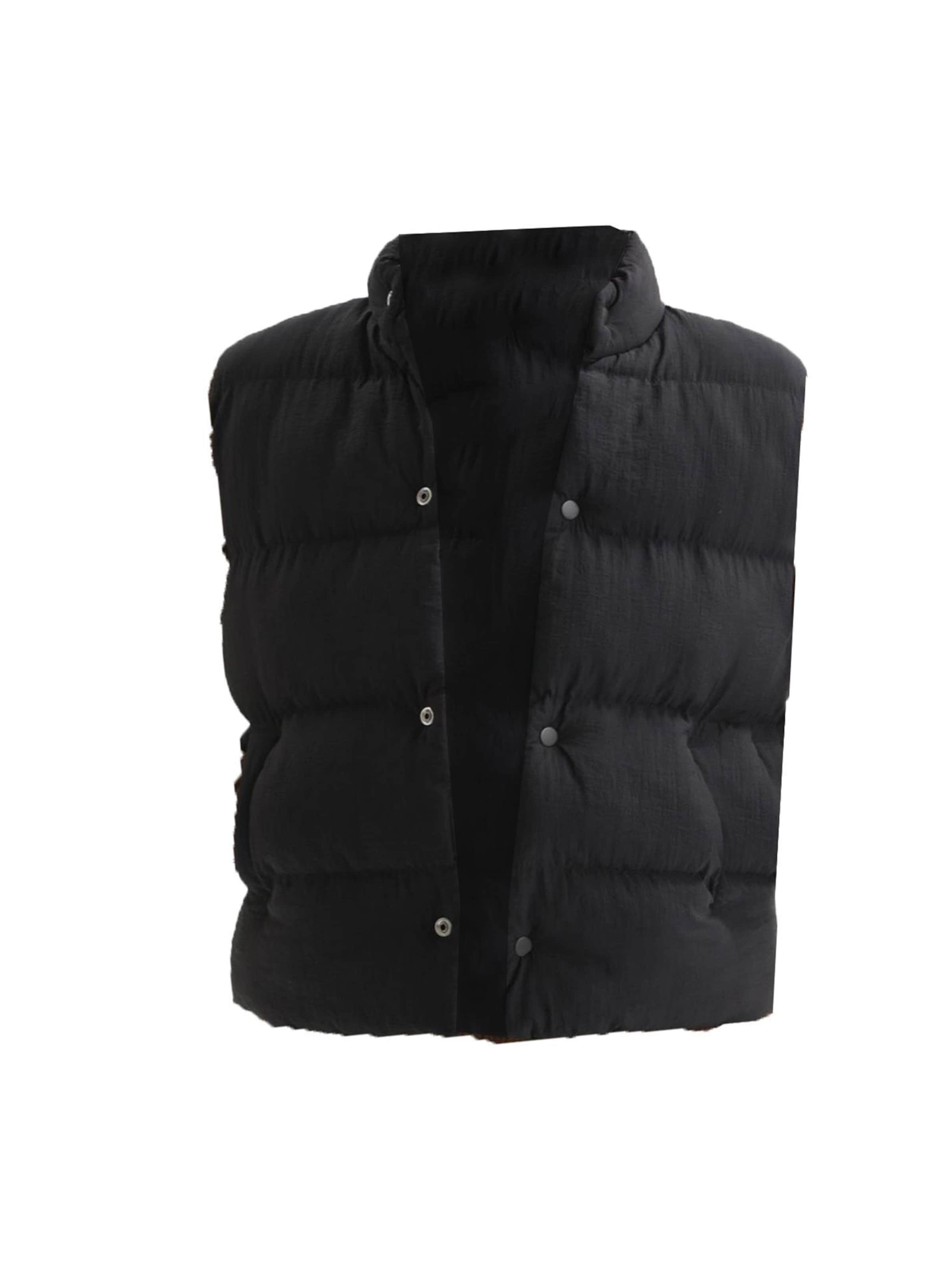 Antioch Weste in Schwarz: Vorderseite