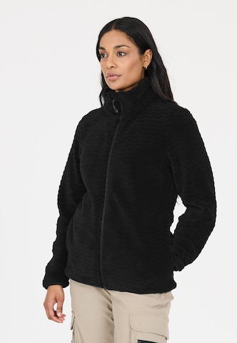 Whistler Functionele fleece jas 'Matra' in Zwart: voorkant