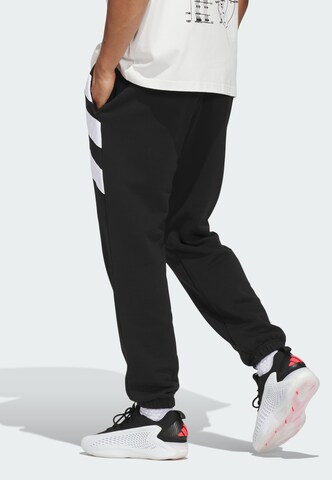 ADIDAS PERFORMANCE Loose fit Sports trousers 'Anthony Edwards Foundation' in Black