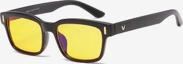 VEYREY Okulary przeciwsłoneczne 'Oval Sonnenbrillen Brarkuk' w kolorze żółty: przód