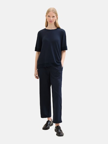 TOM TAILOR Loose fit Chino Pants in Blue