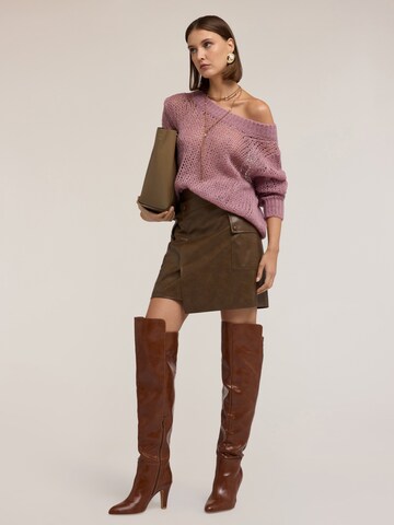 Pull-over MOTIVI en rose