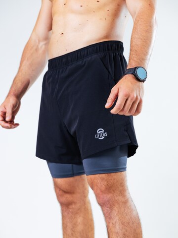 Lifters Slimfit Sporthose 'Hybrid 2-in-1' in Schwarz