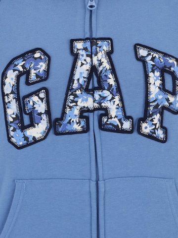 Gap Petite Bluza rozpinana 'HERITAGE' w kolorze niebieski