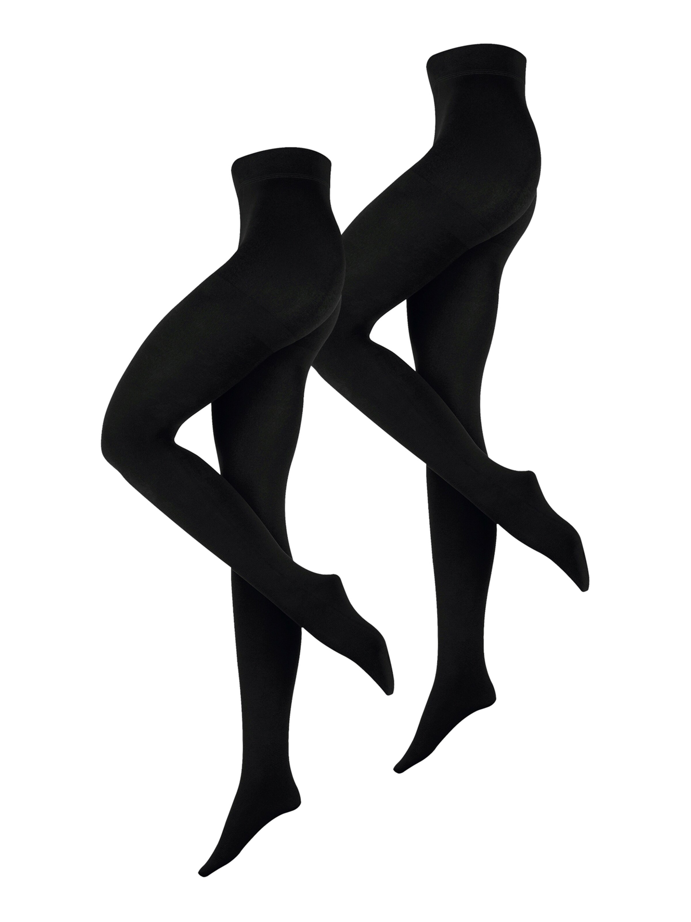 Nur Die Panty's in Zwart: voorkant