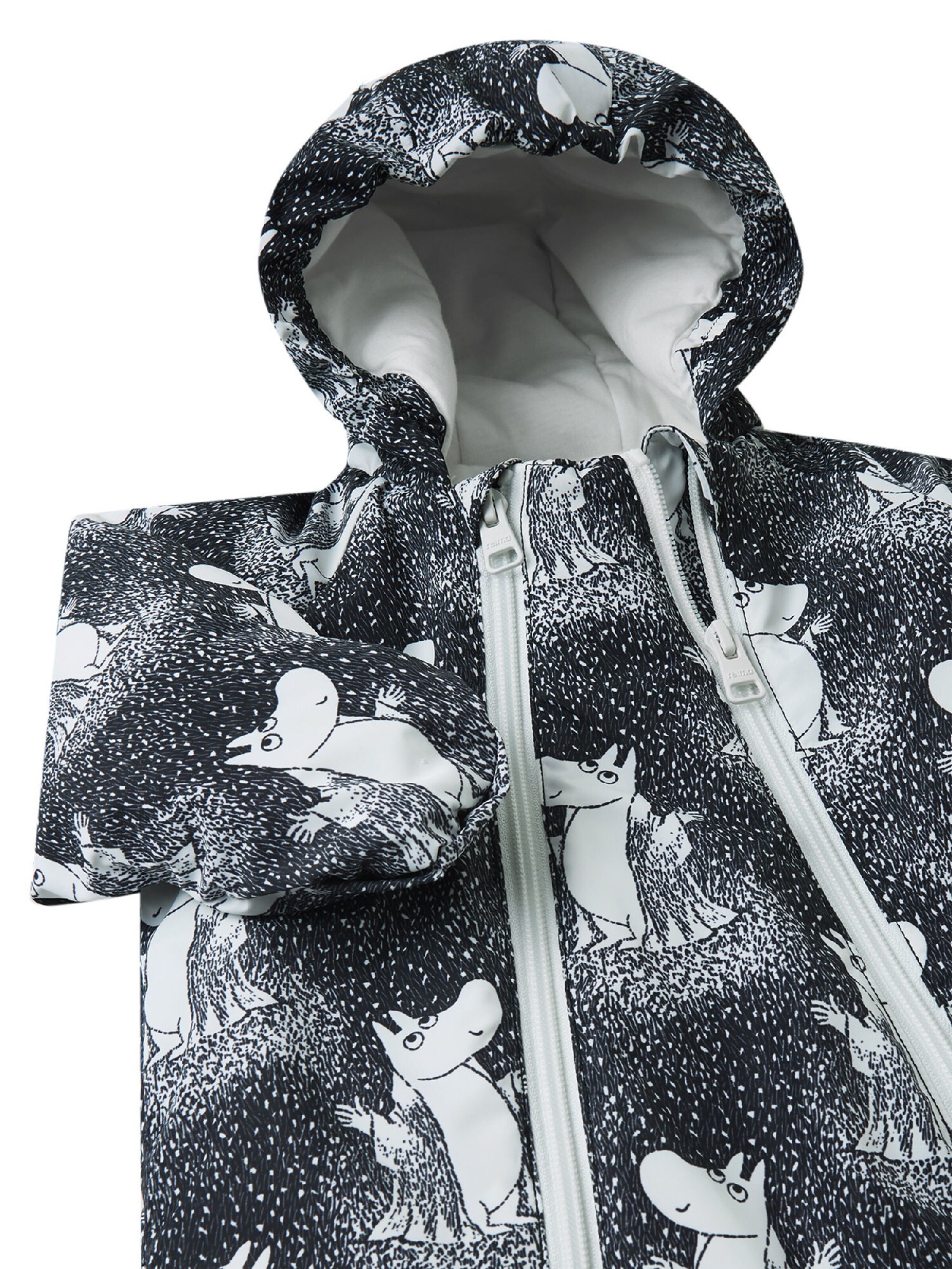 Reima Overall 'Moomin Knytte' in Schwarz