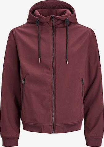 JACK & JONES Tussenjas in Rood: voorkant