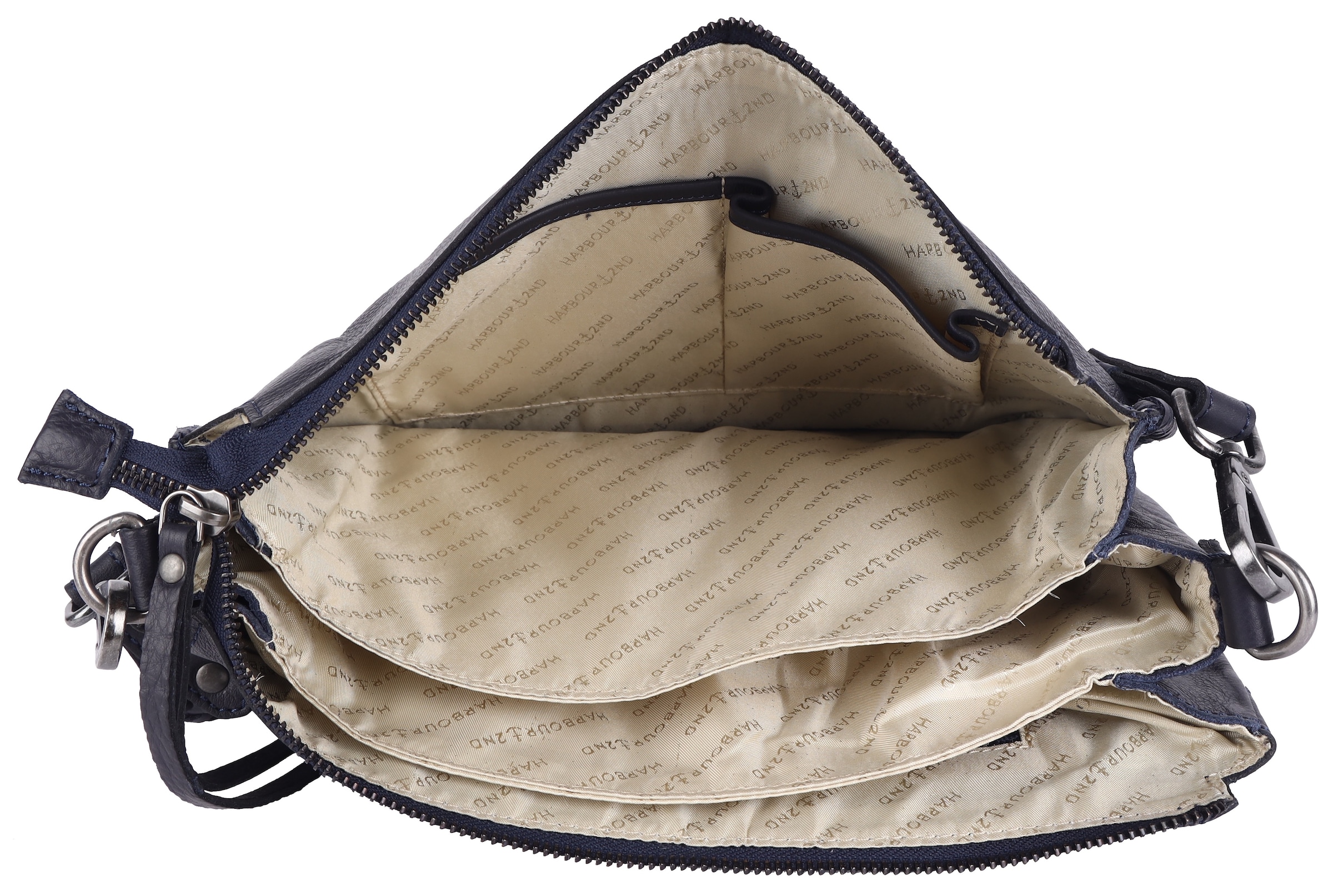 Harbour 2nd Schultertasche 'Just Pure' in Grau