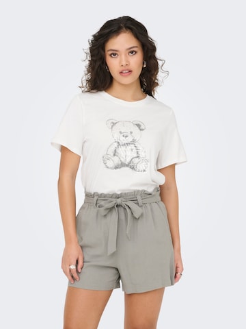 JDY Shirt 'JDYBIBBI' in White: front