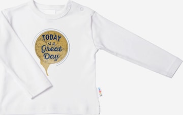 LILIPUT Langarmshirt 'Today' in Weiß: predná strana