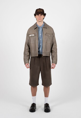 Prohibited - Chaqueta de entretiempo 'Exit Speed' en marrón