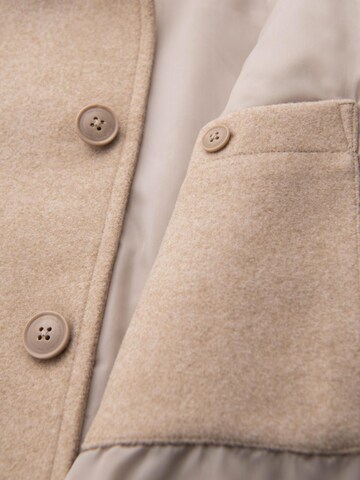 Veste mi-saison Ombre en beige